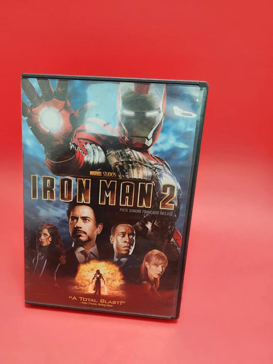 Iron Man 2 DVD EN/FR/ESP bilingue like new!