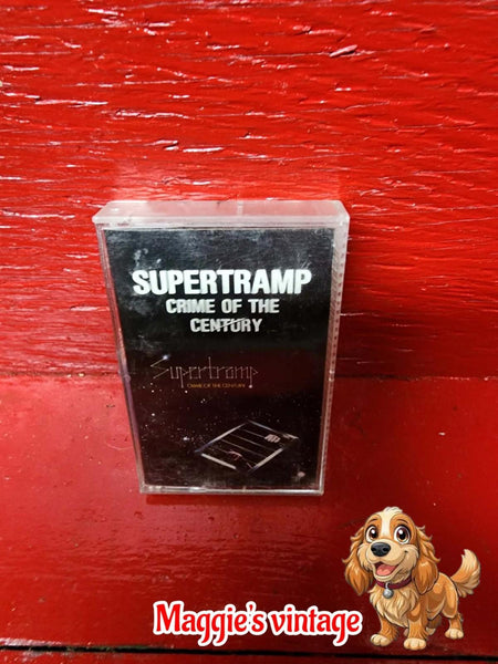 Supertramp - Crime of the Century (Cassette Tape, 1974) Classic Rock A&M Records