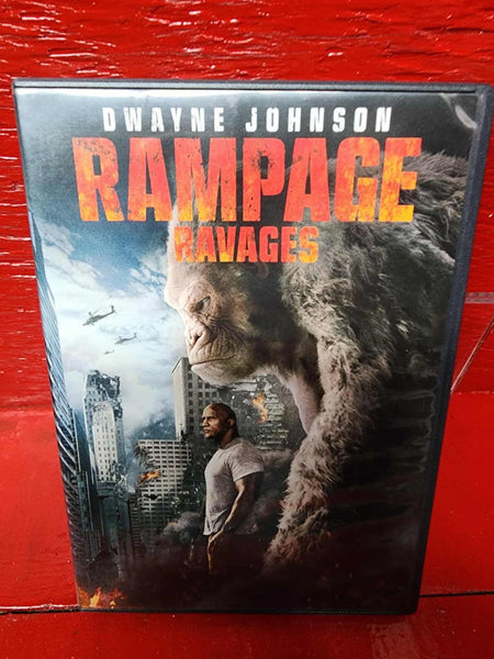 Rampage ( DVD,2018 ) 2 Disc Set *BILINGUE DISC LIKE NEW!*