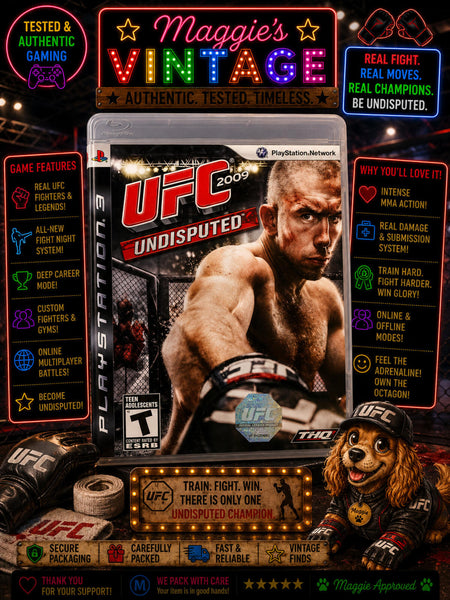 UFC 2009 Undisputed Ps3 CIB DISC LIKE NEW