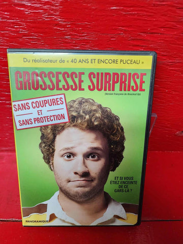 Knocked Up / GROSSESSE SURPRISE DVD *BILINGUE - DISC LIKE NEW*