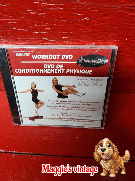 sharon mann workout dvd  presenteed by sears SEALED!!!!