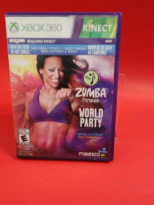 Zumba Fitness World Party (Microsoft Xbox 360, 2013)  CIB