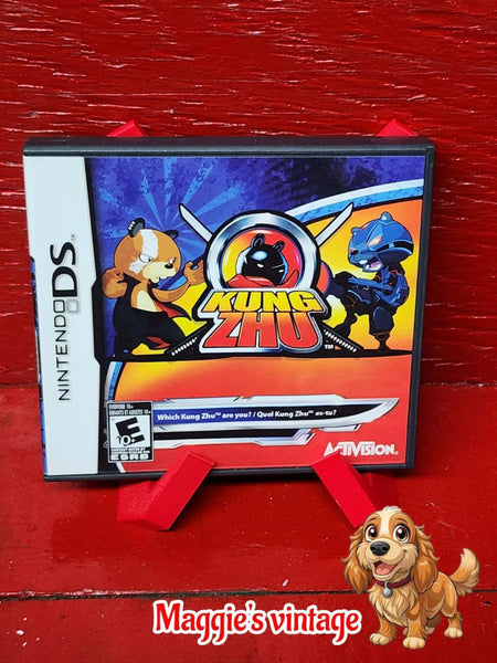 ZhuZhu Pets: Kung Zhu (Nintendo DS, 2010) - * TESTED CIB WITH MANUAL*