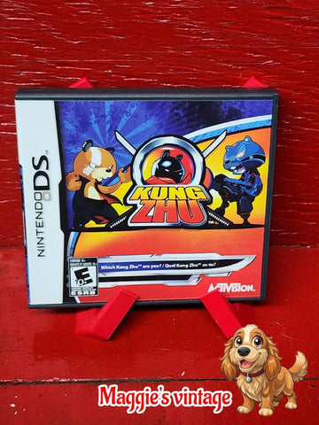 ZhuZhu Pets: Kung Zhu (Nintendo DS, 2010) - * TESTED CIB WITH MANUAL*