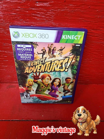 - Kinect Adventures Xbox 360 Game *CIB DISC LIKE NEW *