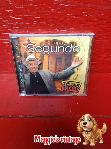 Compay Segundo 100% Latino CD Album Sound Of Cuba Y2K Vintage Cuban 2001