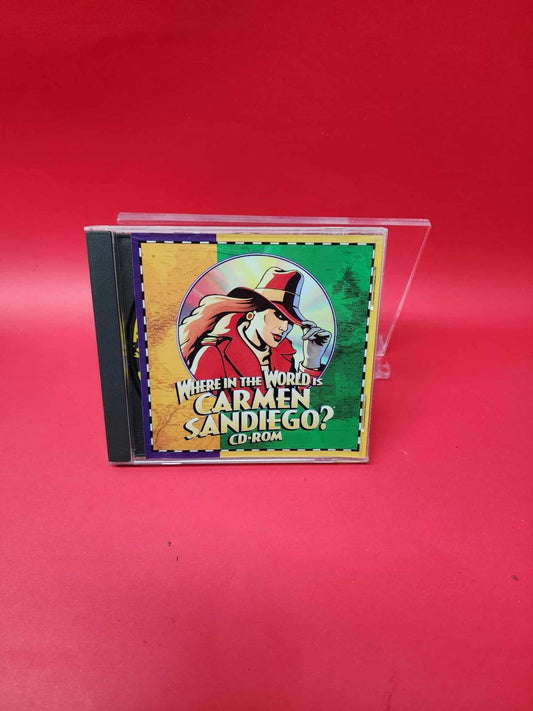 Where In The World Is Carmen Sandiego   **LIKE NEW**