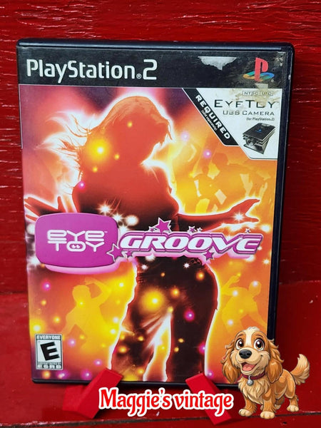 EyeToy: Groove (Sony PlayStation 2, 2004) *Complete CIB DISC LIKE NEW*