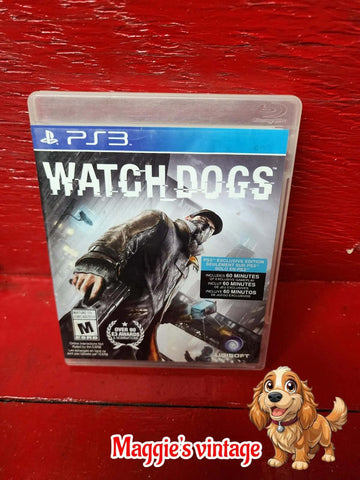Watch Dogs (Sony PlayStation 3, 2014) *CIB DISC LIKE NEW*