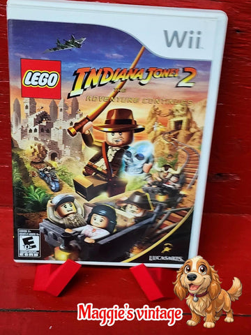 LEGO Indiana Jones 2: Nintendo Wii *CIB COMPLETE DISC LIKE NEW*