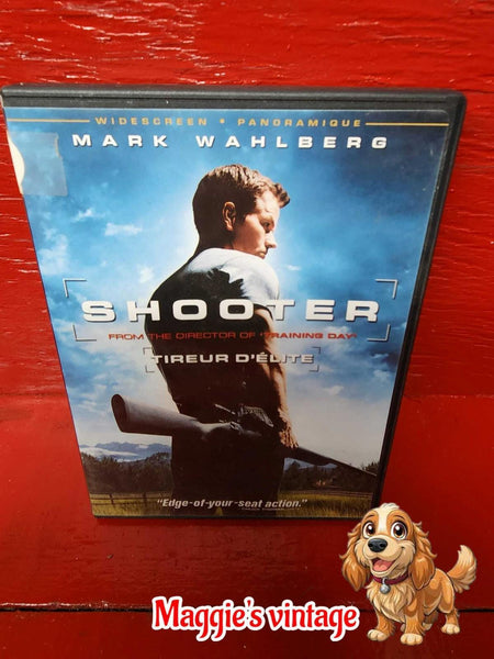 Shooter (DVD, 2007, English/French) *BILINGUE DISC LIKE NEW*