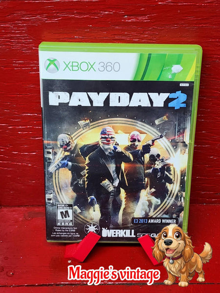 XBOX 360 Payday 2 *CIB DISC LIKE NEW*
