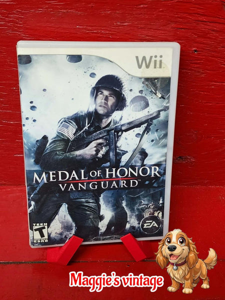Medal of Honor Vanguard (Nintendo Wii, 2007) NO MANUAL DISC LIKE NEW