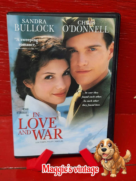 In Love and War (DVD, 2006,)  *BILINGUE DISC LIKE NEW*
