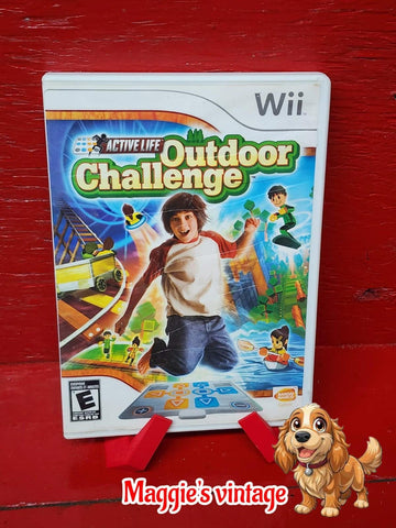 Active Life: Outdoor Challenge (Nintendo Wii 2008) *CIB COMPLETE DISC LIKE NEW*