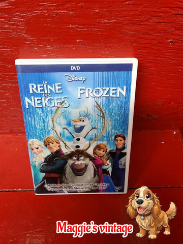 DVD - Frozen - Disney Pixar *BILINGUE DISC LIKE NEW*