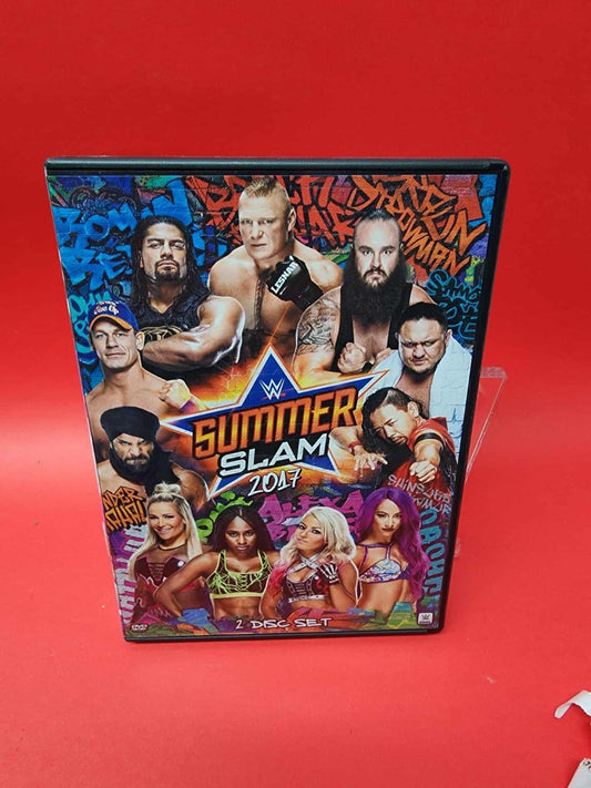 WWE: Summerslam 2017 (DVD, 2017, 2-Disc Set) Like new!!!