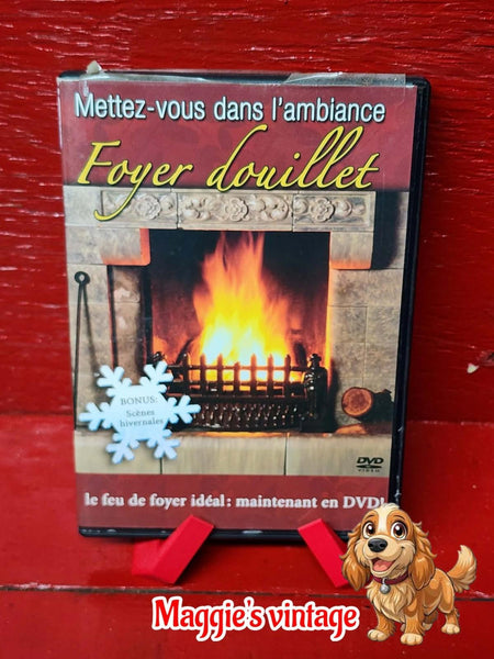 Foyer Douillet  DVD FEU DE FOYER MUSIQUE DE NOEL DVD COMME NEUF