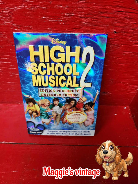 High School Musical 2  DVD SLIPCOVER! *BILINGUE DISC LIKE NEW*