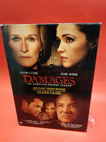 Damages: The Complete Second Season (DVD, 2010, 3-Disc Set) * BILINGUE LIKE NEW*