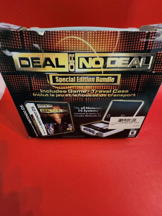 Deal or No Deal nINTENDO DS Special Edition Game + Travel Case NEW **READ**