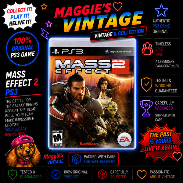 Mass Effect 2 (Playstation 3) PS3 NO MANUAL DISC LIKE NEW