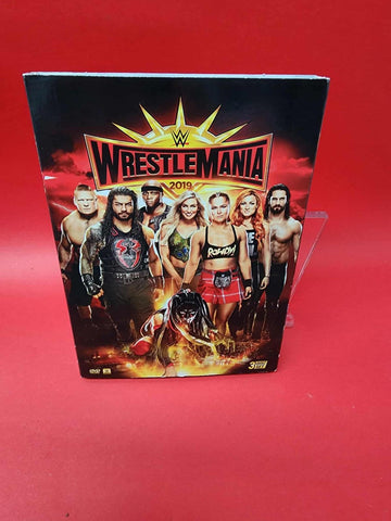 WWE Wrestlemania 35 2019 DVD 3-DVD Set Brock lesnear Charlotte Flair Like new!