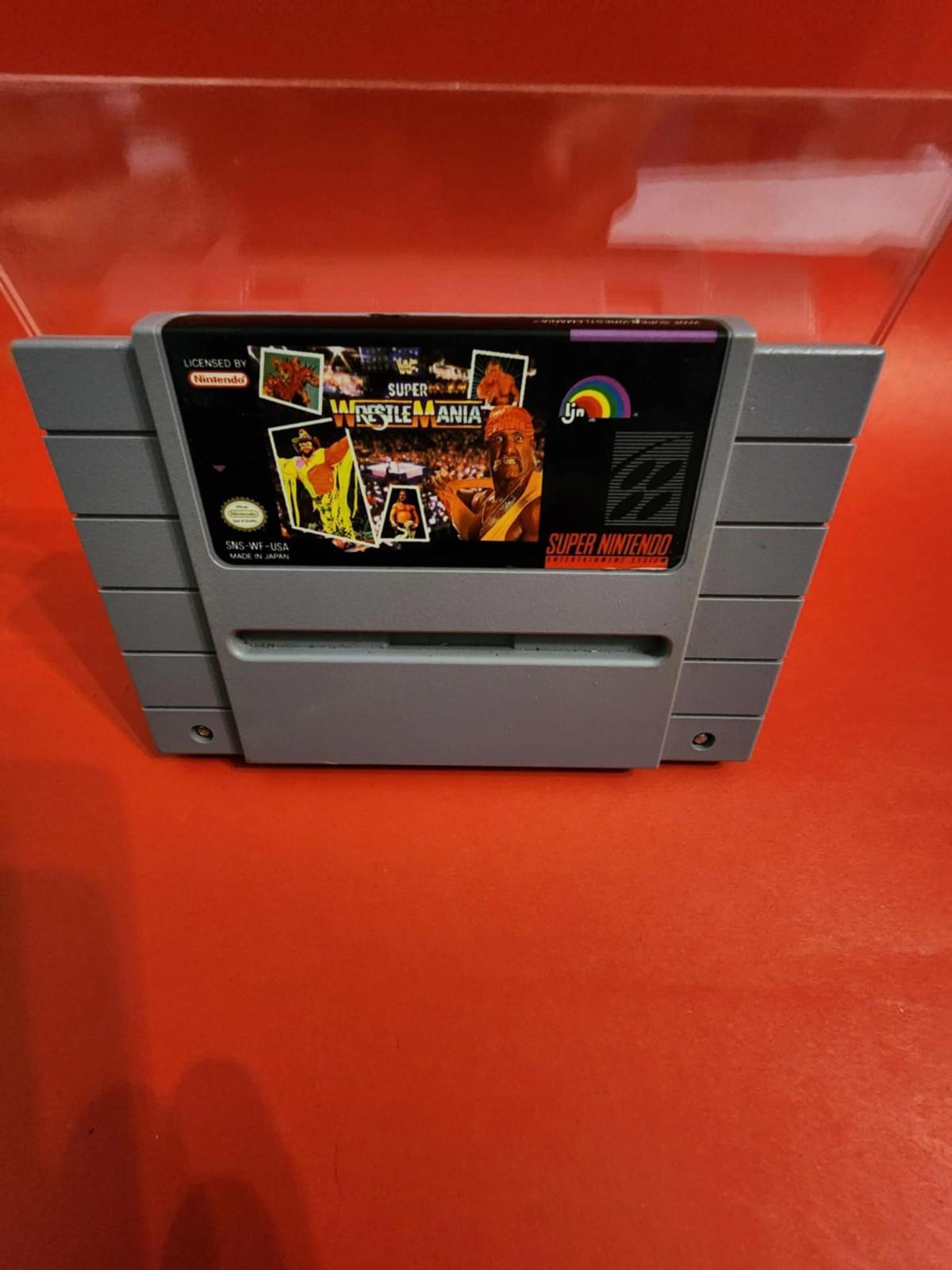 Super Wrestlemania - Super Nintendo - SNES -perfect condition Hulk Hogan