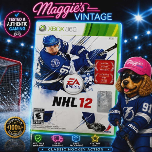 NHL 12 (Microsoft Xbox 360, 2011) Complete CIB DISC LIKE NEW