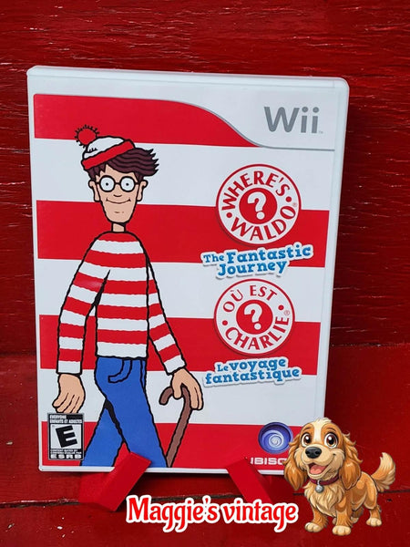 Where's Waldo The Fantastic Journey (Nintendo Wii, 2009) CIB DISC LIKE NEW