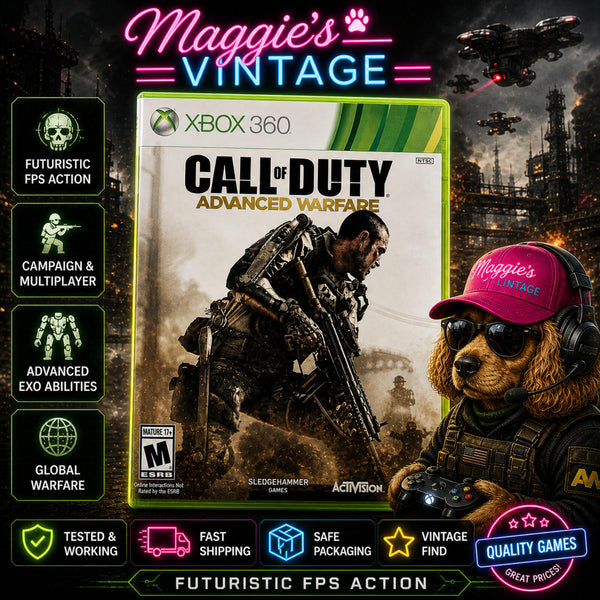 Call of Duty: Advanced Warfare (Microsoft Xbox 360, 2014) CIB DISC LIKE NEW