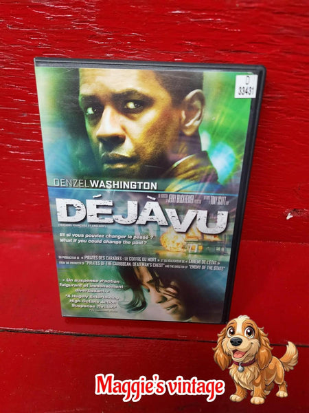 Déjà vu (DVD, 2006)  DENZEL WASHINGTON  *BILINGUE DISC LIKE NEW*
