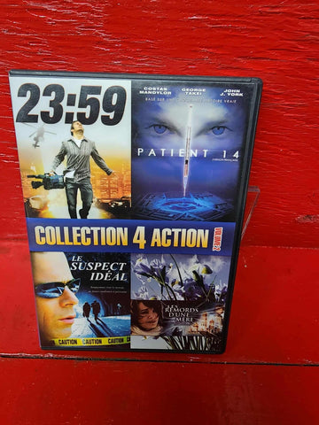 Collection 4 Action Volume 2 Dvd 23:59/ PATIENT 14 *BILINGUE DISC LIKE NEW*