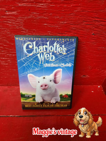Charlotte's Web (Bilingual) [DVD] * BILINGUE  DISC LIKE NEW*