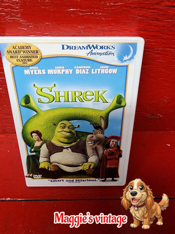 Shrek (DVD, 2003, Full Frame) * BILINGUE  DISC LIKE NEW*