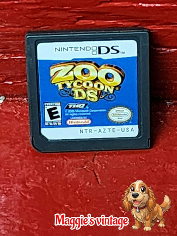 Zoo Tycoon DS (Nintendo DS, 2005) *CLEANED AND TESTED CARDTRIGE ONLY*
