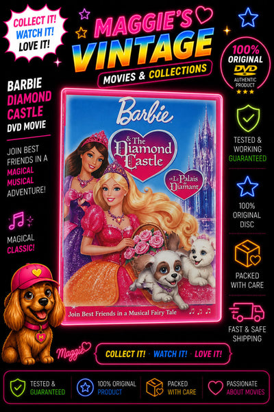 Barbie & The Diamond Castle [DVD]  *BILINGUE DISC LIKE NEW*