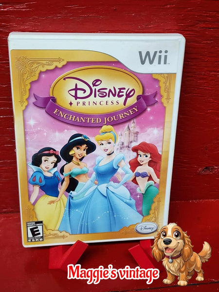 Disney Princess: Enchanted Journey (Wii, 2007) *CIB COMPLETE DISC LIKE NEW*