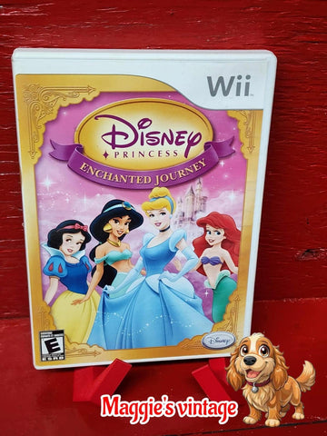 Disney Princess: Enchanted Journey (Wii, 2007) *CIB COMPLETE DISC LIKE NEW*