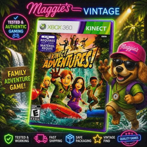 Kinect Adventures Xbox 360 CIB DISC LIKE NEW