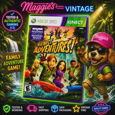 Kinect Adventures Xbox 360 CIB DISC LIKE NEW