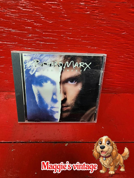Richard Marx - Rush Street (CD, 1991) *DISC  SURFACE LIKE NEW*