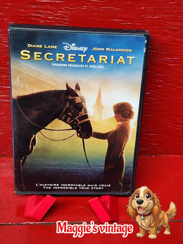 Secretariat DVD  *BILINGUE DISC LIKE NEW*