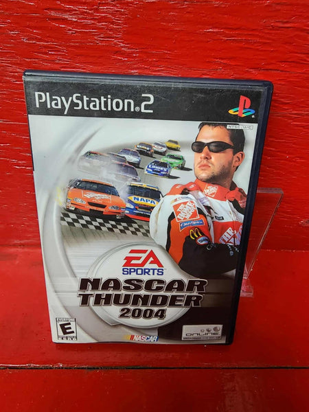 NASCAR Thunder 2004 (PlayStation 2, 2003) CIB DISC LIKE NEW!