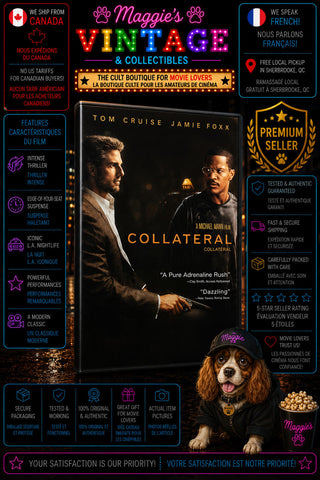Collateral (DVD, 2004, 2-Disc Set) BILINGUE DISC LIKE NEW