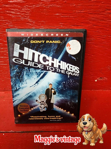 The Hitchhiker's Guide to the Galaxy DVD 2005*BILINGUE DISC LIKE NEW