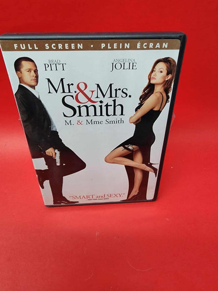 Mr. and Mrs. Smith (DVD, Full Screen) Bilingue/ like new