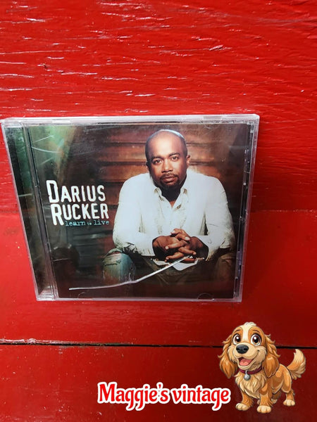 Learn to Live by Darius Rucker (CD) *DISC LIKE NEW *