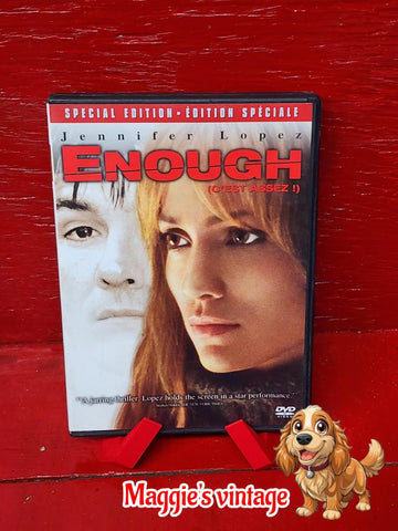 Enough Bilingual DVD  *BILINGUE DISC LIKE NEW*